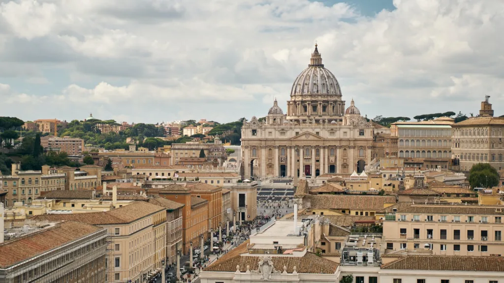 St. Peter's Basilica and Florence CathedralSt. Peter's Basilica and Florence Cathedral