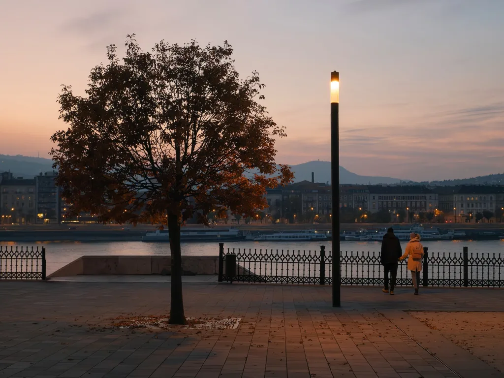 Riverside Romance: Strolling Along the Danube